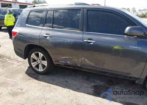 2012 Toyota Highlander Limited V6 из США, поврежденный, VIN 5TDYK3EH9CS073530